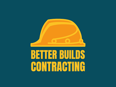 Better Builds Contracting | Day 45 #dailylogochallenge construction contractor dailylogochallenge hardhat