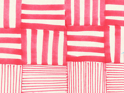 Pink criss cross Pattern drawn hand hands illustration pattern patternproject