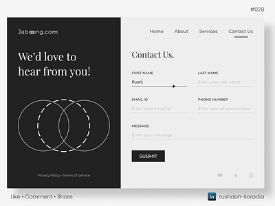 DailyUI 028 - Contact Us contact us contact us dailyui contact us web ui design dailyui dailyui challenge dailyui contact us dailyuichallenge day 28 contact us ui design design design inspiration help center web ui design latest ui trends rushabh koradia rushabh ui ui ui design ui inspiration ux rushabh web ui web ui design