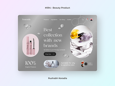 DailyUI 094 - Beauty Product