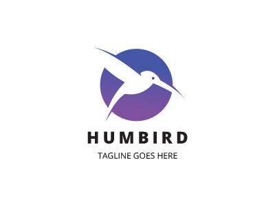 Humming Bird Logo advertising animal animals bird care entertainment event fund game humming bird humming bird insurance investment logistic media online shop outdoor outdoors social social media