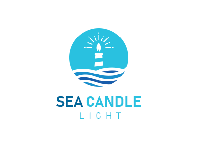 Sea Candle Light Logo