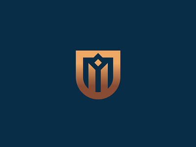 Shield Letter M Logo