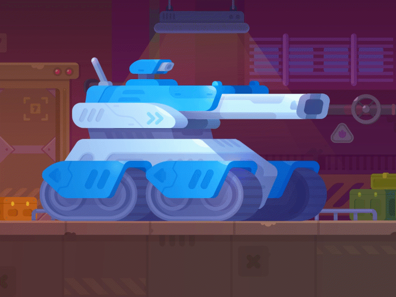 Tank Stars - Siedge animation app arcade game game animation siedge spine tank tank stars