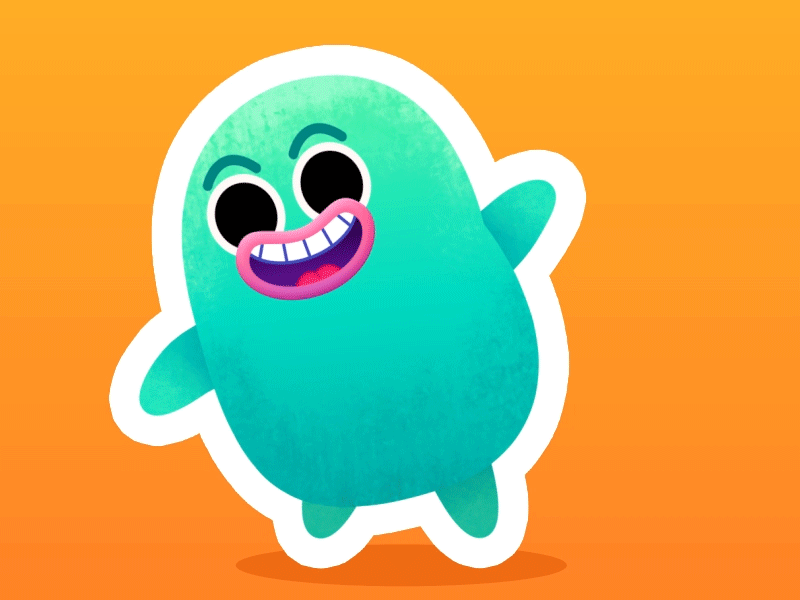 Bean Sticker Pack - Happy!