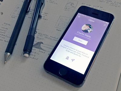 Clique app branding clique contacts focus lab icons iphone app web design