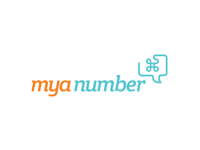 Mya Number branding icon logo logos mark