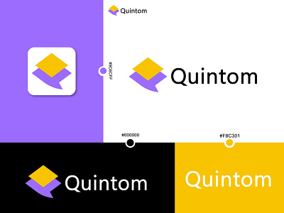 Quintom logo design