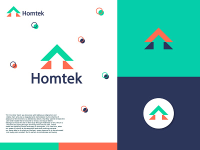 Homtek logo design