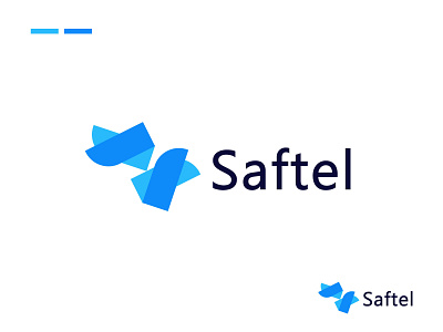 Saftel logo design brand identity branding design graphic design logo logotypo minimalist logo modern logo motion graphics