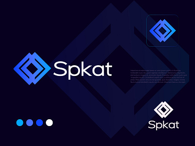 Spkat logo design