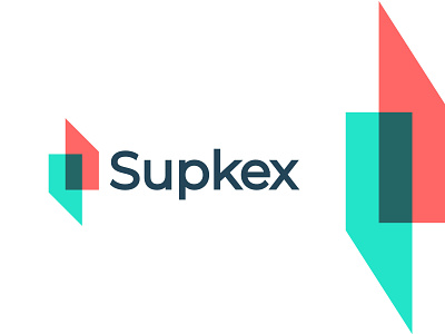 S letter mark for Supke network logo design: nodes + connections