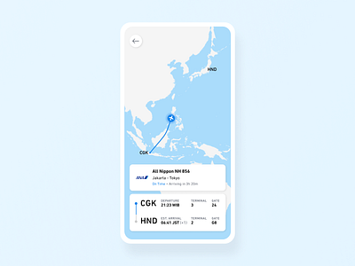 Flight Tracker Exploration app deaily ui flight tracker location tracker mobile ui user interface