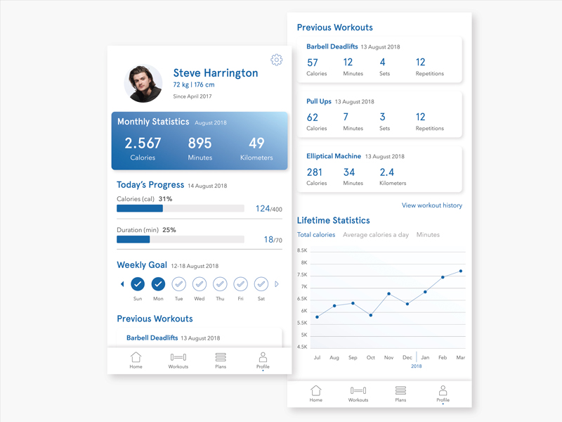 Daily UI 006 - User Profile