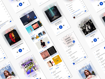 Music App Concept app daily ui mobile music player playlist ui user interface ux