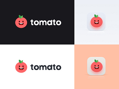Tomato logo app logo design branding icon identity design learning logo ui ux