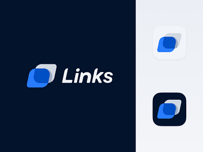 Links logo app logo design branding chat link links logo message ui