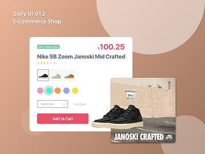 012 E Commerce Shop app branding dailyui design ecommerce illustrator nike nike sb sketch ui ux