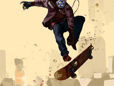 Skater illustration