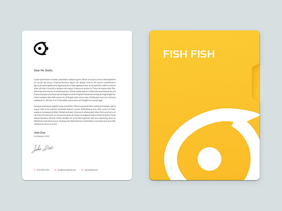 Fish Fish file fish fish logo