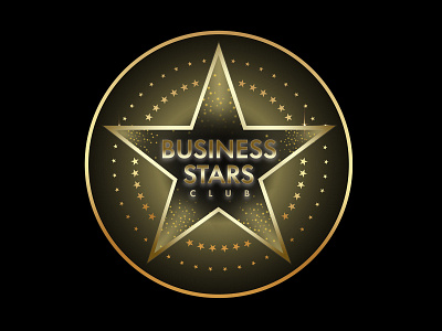 Логотип Business stars branding design graphic design illustration logo social media typography ui vector веб дизайн