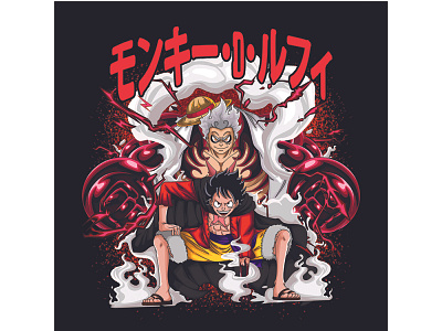 project anime t-shirt (ONE PIECE)