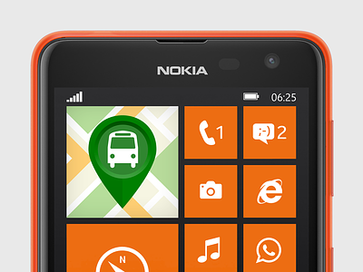 EireBus App Icon 625 app eirebus icon ireland irish logo lumia nokia orange phone windows