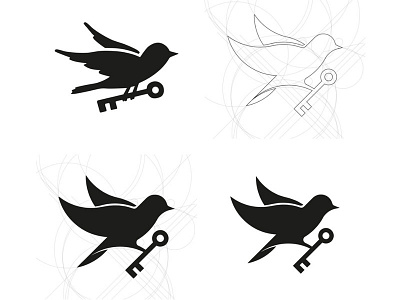 Hope for Justice logo update bird brand charity design golden ratio graphic design icon logo