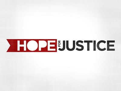 Hope for Justice Rebrand branding charity design logo typography