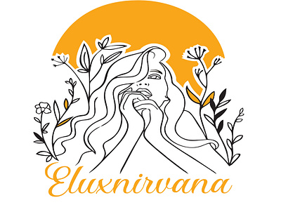 Eluxnirvana logo branding design graphic design logo logo design typography