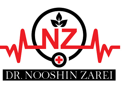 Dr. Nooshin Zari logo branding design graphic design logo logo design typography