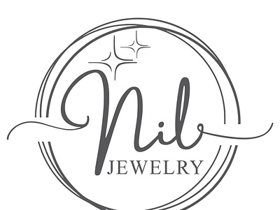 Nil Jewelry logo branding design graphic design logo logo design typography