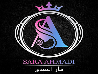 Sara Ahmadi logo branding design graphic design logo logo design typography