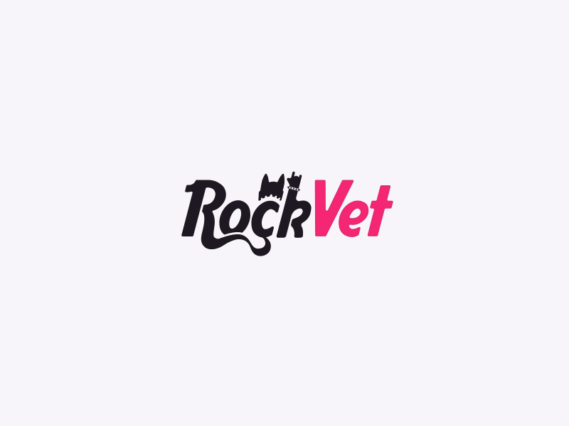 Rock Vet logo rock veterinary