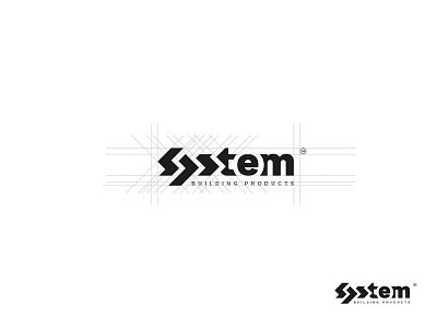 System Building Products Branding brand logo design system