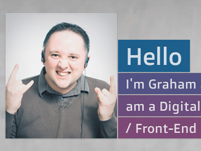 Website redesign homepage interface parallax portfolio colours