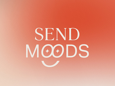 SEND MOODS (please) branding branding and identity design germany gradient graphic hamburg icon logo moods send send moods typography warm