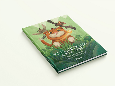 Strašidielka a Bubo-bubo book book book cover booklet children design kids kids illustration layout productdesign