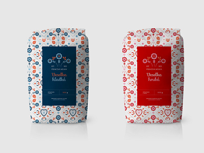 Flour packaging, Veselka bag flour graphic design pack packaging product