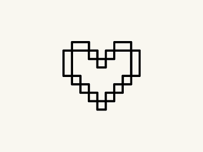 Cross Stitch Heart Mark