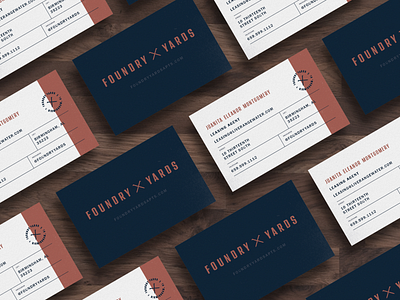 Foundry Yards Business Cards