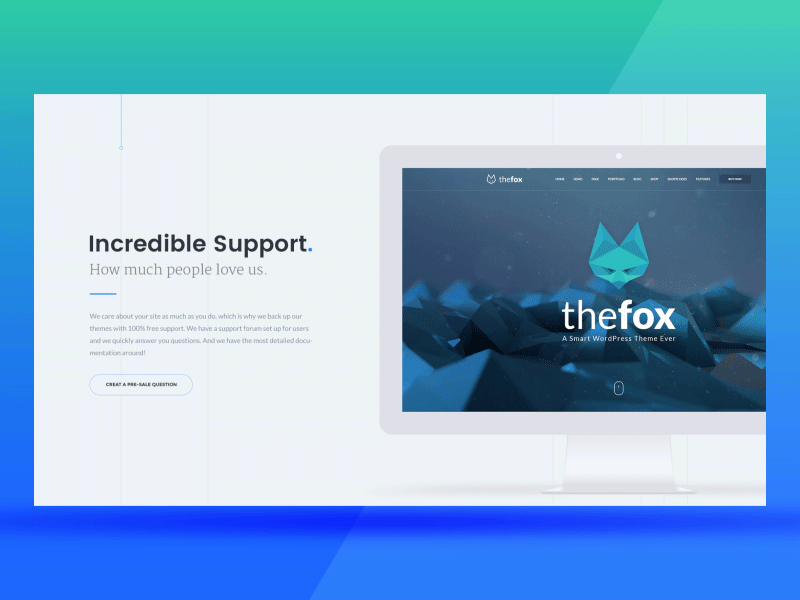 TheFox Landing Page