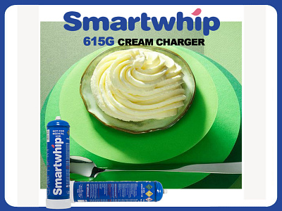 New SmartWhip Cream Charger Wholesale - 615g Food Grade Nitrous