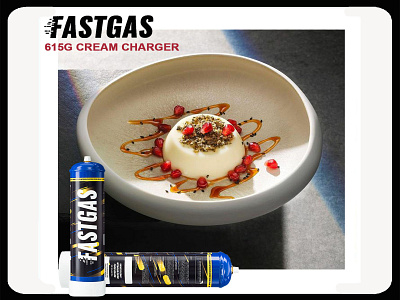 FastGas 615g Cream Charger Wholesale - Food Grade Nitrous Oxide