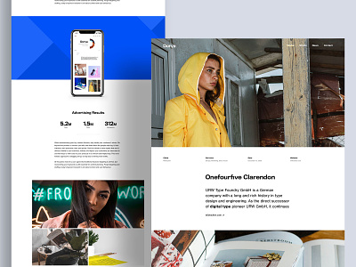 Dorya Digital Agency Case Study agency creative minimal modern template ui ux web design website design