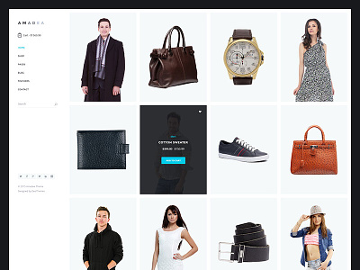 Amadea | Multi-Concept E-commerce Html Template