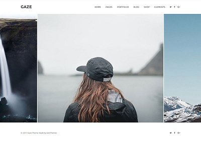 Gaze HTML Madrid Photography Demo awesome best bootstrap clean gaze html photography premium simple template