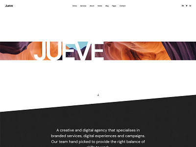 Jueve Creative Agency HTML Template