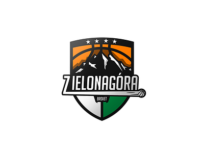 Logo - Stelmet Zielona Góra basket basketball branding design illustration logo mascot logo mountain vector