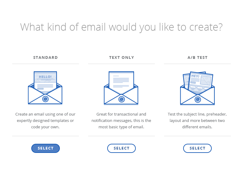 So you're building an email, eh? email icon illustration open sans plan ui web design
